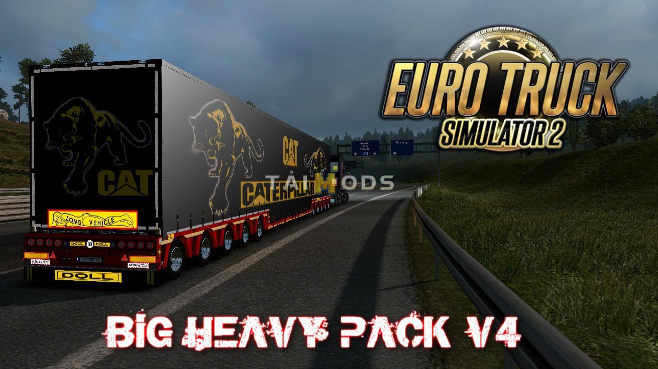 ETS2 - Big Heavy Pack V4.0 (1.36.x)