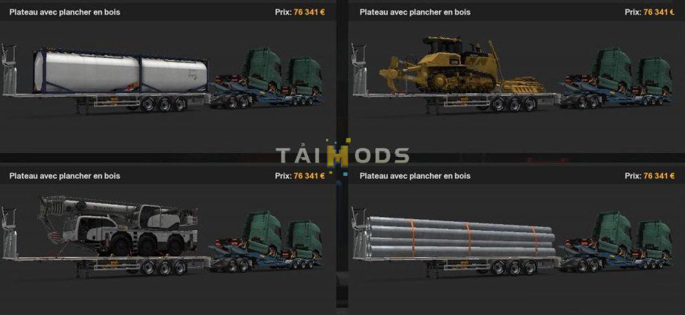 ETS2 - Ownable 93-RP Trailer Mod HCT V0.04.3 (1.36.x)