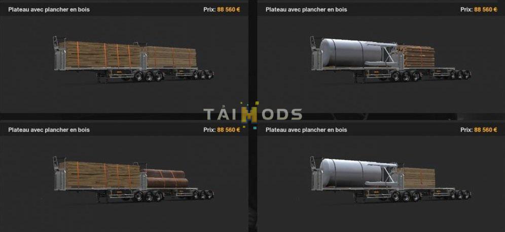ETS2 - Ownable 93-RP Trailer Mod HCT V0.04.3 (1.36.x)