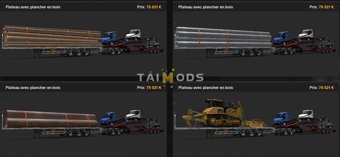 ETS2 - Ownable 93-RP Trailer Mod HCT V0.04.3 (1.36.x)
