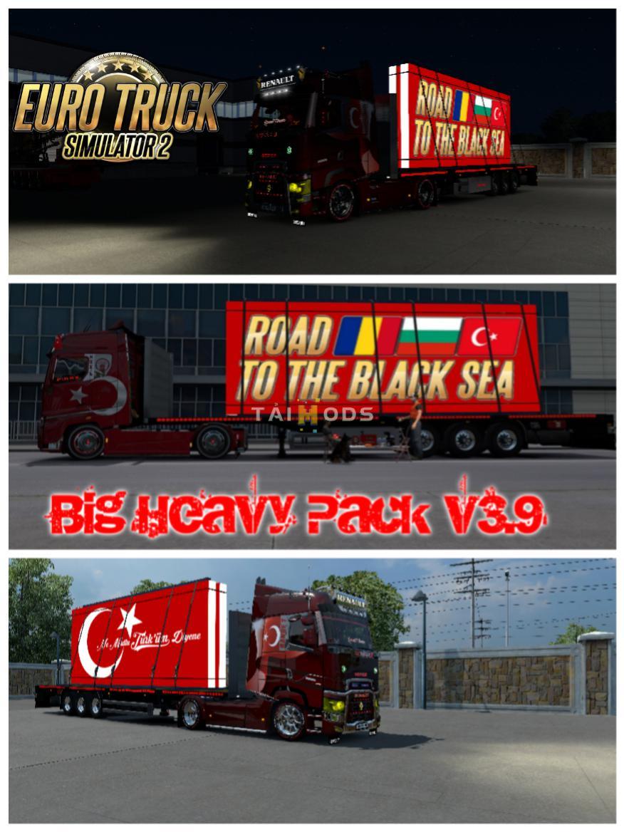 ETS2 - Big Heavy Pack V3.9 (1.36.x)