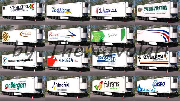 ETS2 - Krone Cool Liner Mega Skin Pack V1.3 (1.35.X)