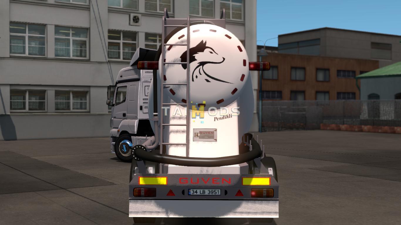 ETS2 - Guven Silobas Trailer V1.0 (1.36.X)