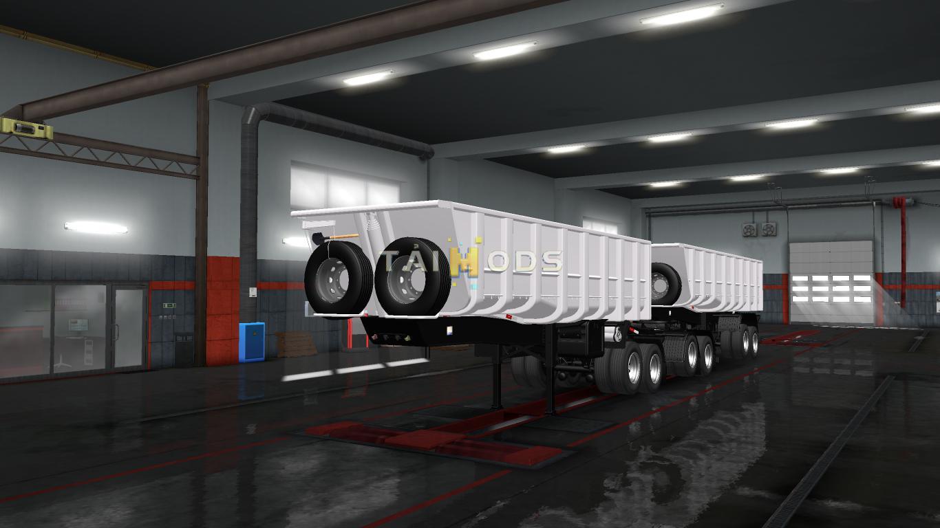 ETS2 - Rodotrem Bucket 9 Axles Trailer V4.1 (1.35.X)