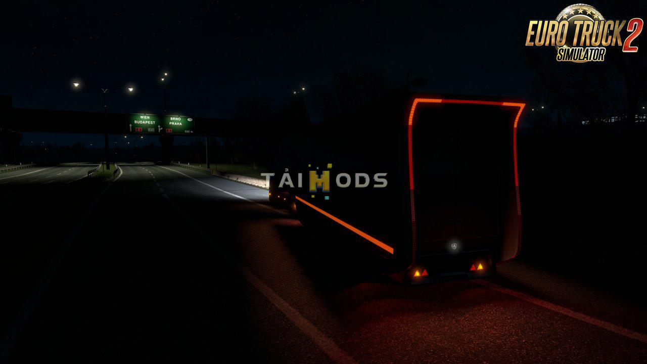 ETS2 - Mercedes Benz Aerodynamic Trailer Concept (1.35.X)