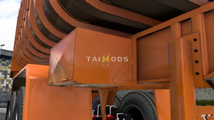 ETS2 - Yazdan Dump Trailer Demo V1.0 (1.40.x)