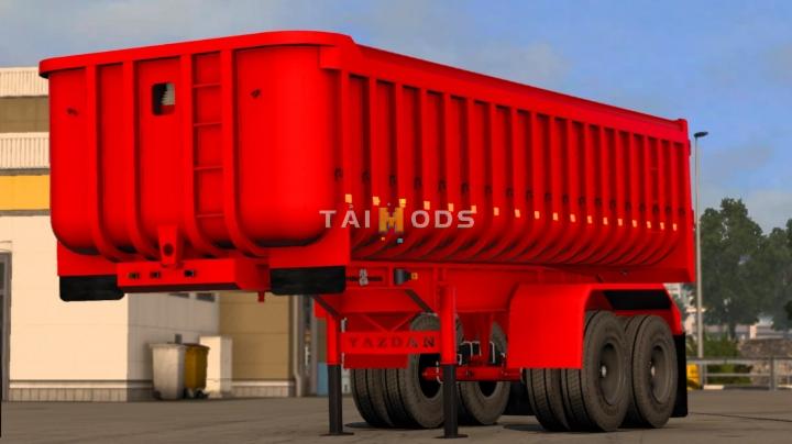 ETS2 - Yazdan Dump Trailer Demo V1.0 (1.40.x)