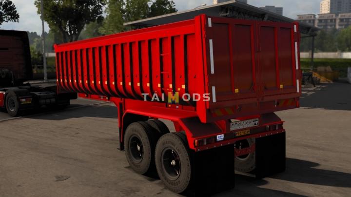 ETS2 - Yazdan Dump Trailer Demo V1.0 (1.40.x)