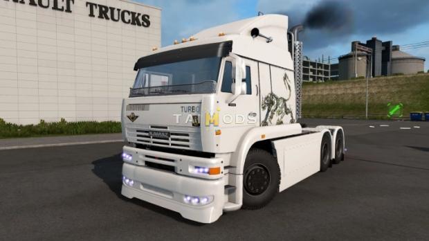 ETS2 - Kamaz 6460 Turbo Diesel V1.8 (1.43.x)
