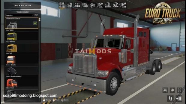 ETS2 - International 9900i Truck (1.43.x)