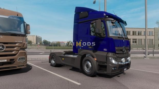 ETS2 - Mercedes-Benz Actros MP4 Fix V1.7 (1.43.x)