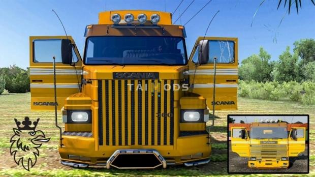 ETS2 - Scania 113H Truck with 2 Cabin (1.43.x)