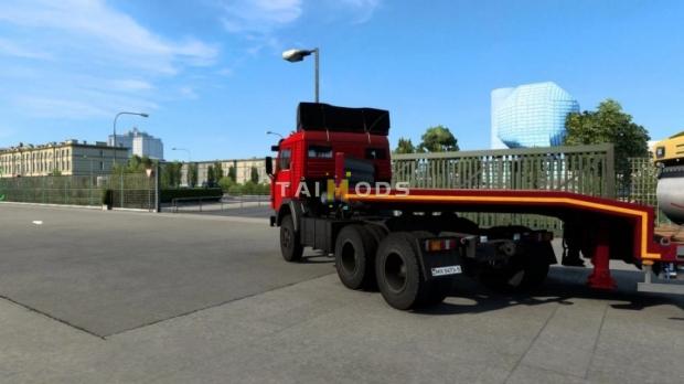 ETS2 - KamAZ Pack + Trailers Pack V1.1 (1.43.x)