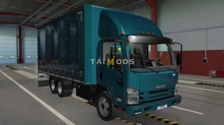 ETS2 - Isuzu NPR 2018 + Interior V2.0 Fixed (1.41.x)