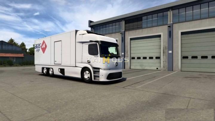 ETS2 - Mercedes Urban E-Truck Update V1.1 (1.41.x)