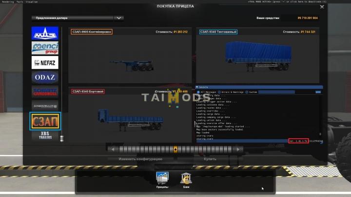 ETS2 - Kamaz Pack + Trailers (1.41.x)
