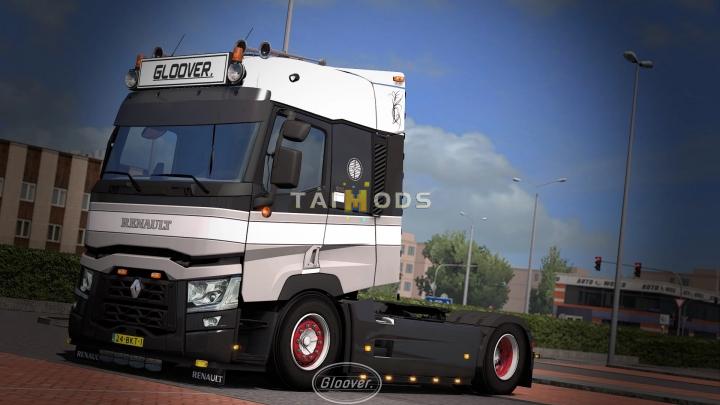 ETS2 - Renault T Light Improvements V1.6 (1.41.x)