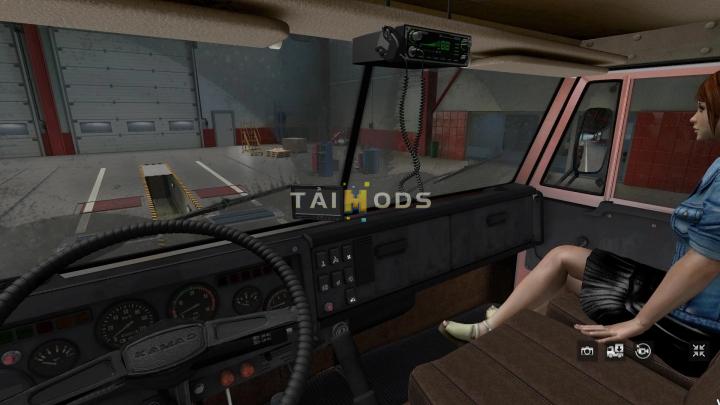ETS2 - KamAZ 5410 Modified Oq37 Fix Tire (1.40.x)