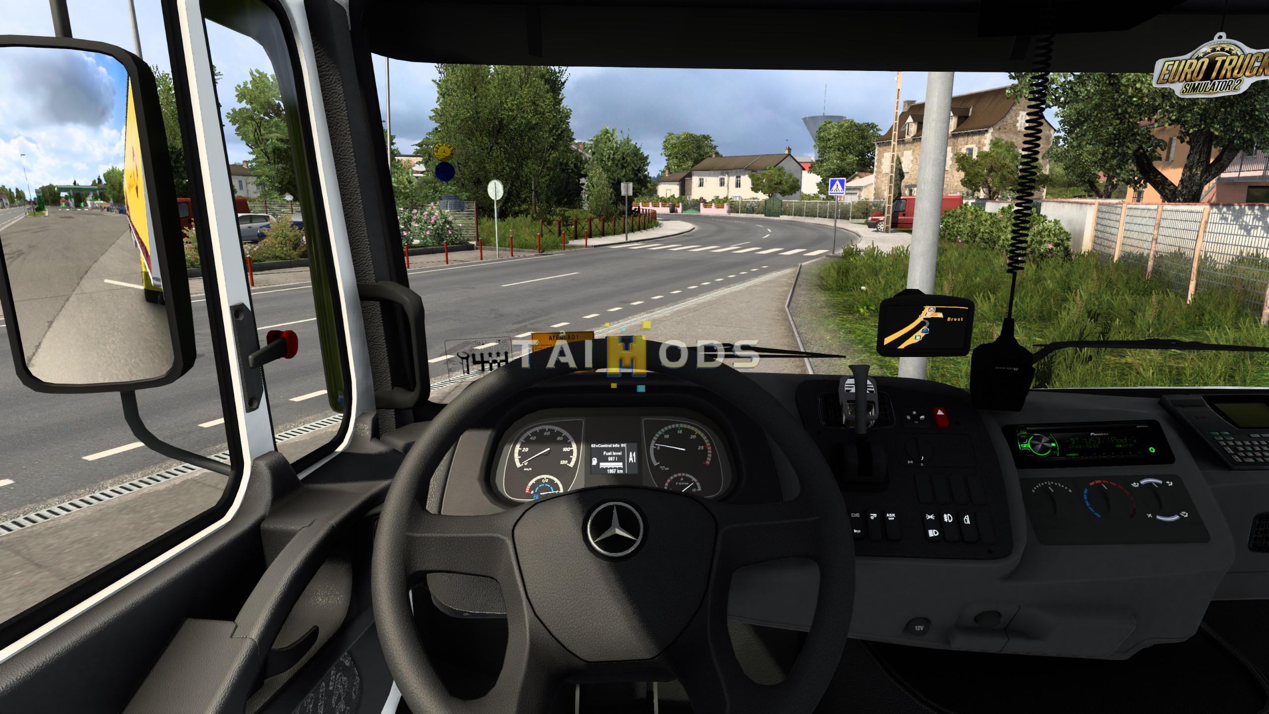 ETS2 - Mercedes Atron 1635 Truck (1.41.x)