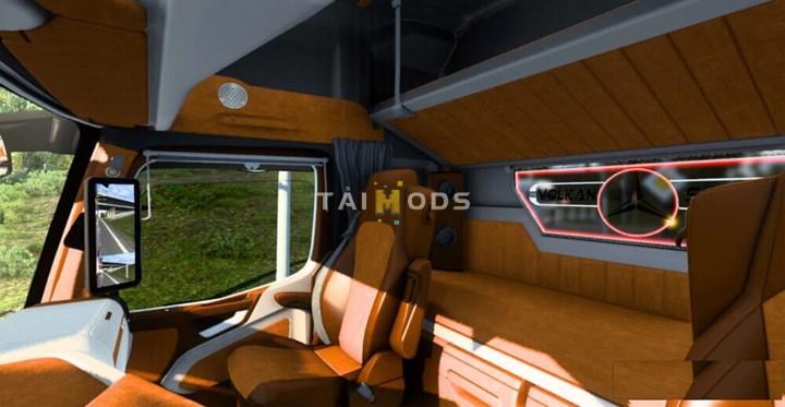 ETS2 - Volkan Sarica Mercedes-Benz Actros MP5 (1.40.x)