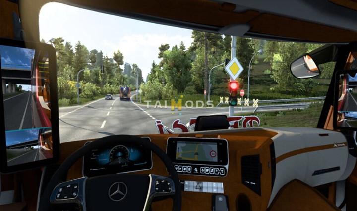 ETS2 - Volkan Sarica Mercedes-Benz Actros MP5 (1.40.x)