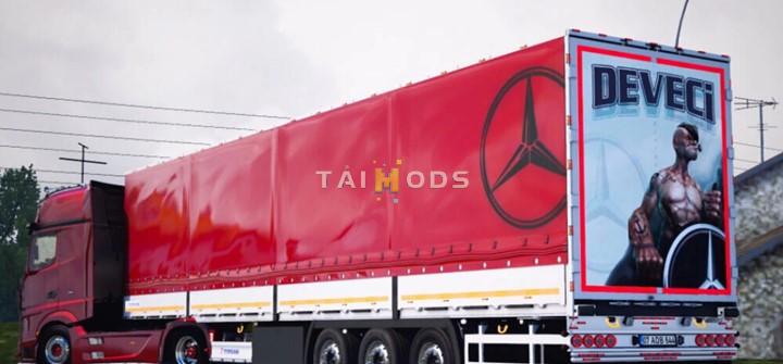 ETS2 - Volkan Sarica Mercedes-Benz Actros MP5 (1.40.x)