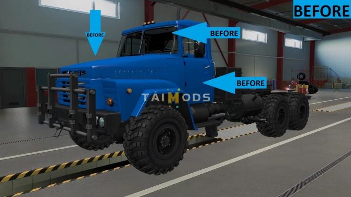 ETS2 - Kraz 260 (1993) Fix & Mix (1.40.x)