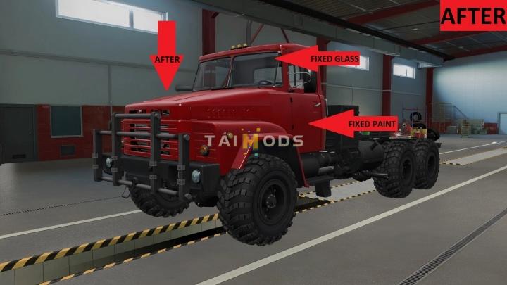 ETS2 - Kraz 260 (1993) Fix & Mix (1.40.x)