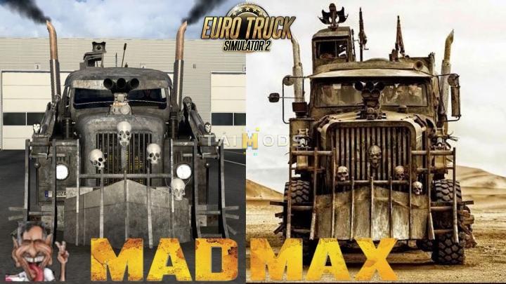 ETS2 - Montro 111S Madmax Truck + Madmax Trailer (1.40.x)