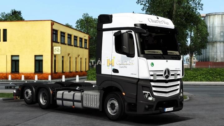 ETS2 - Mercedes-Benz New Actros 2019 V1.6.1 (1.40.x)
