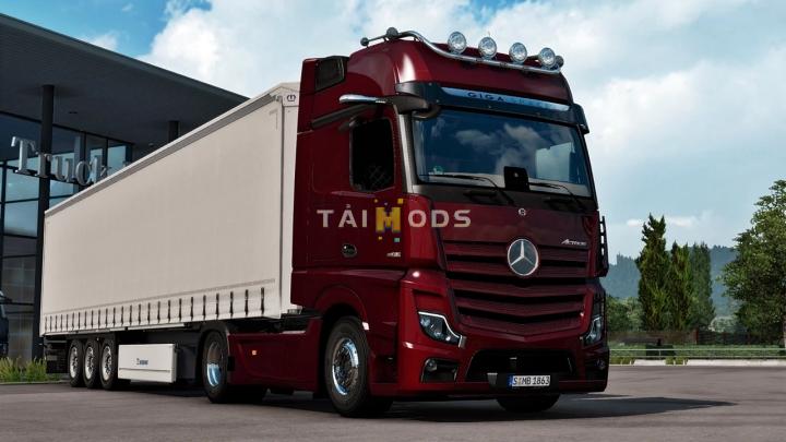 ETS2 - Mercedes-Benz New Actros 2019 V1.6 (1.40.x)