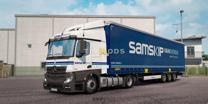 ETS2 - Mercedes-Benz Actros MP4 Fix V1.5 (1.40.x)