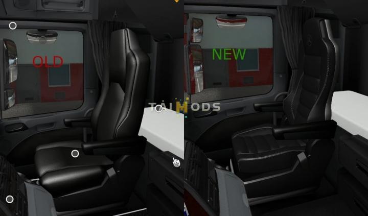 ETS2 - Mercedes-Benz Actros MP2 Black Edition V1.2.5 (1.40.x)