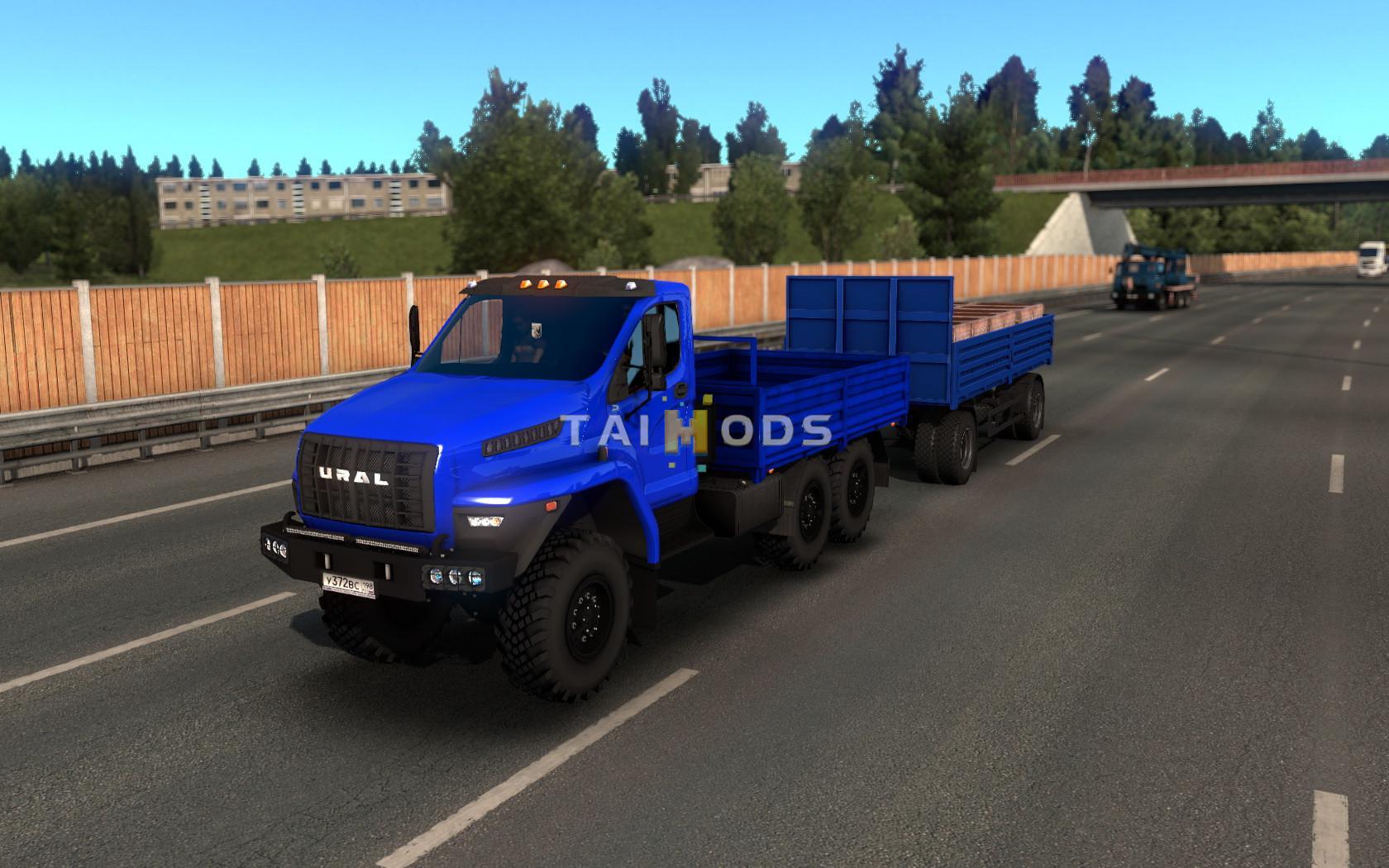 ETS2 - Ural Next Update (with Cargo Chassis) V1.5 (1.39.x)
