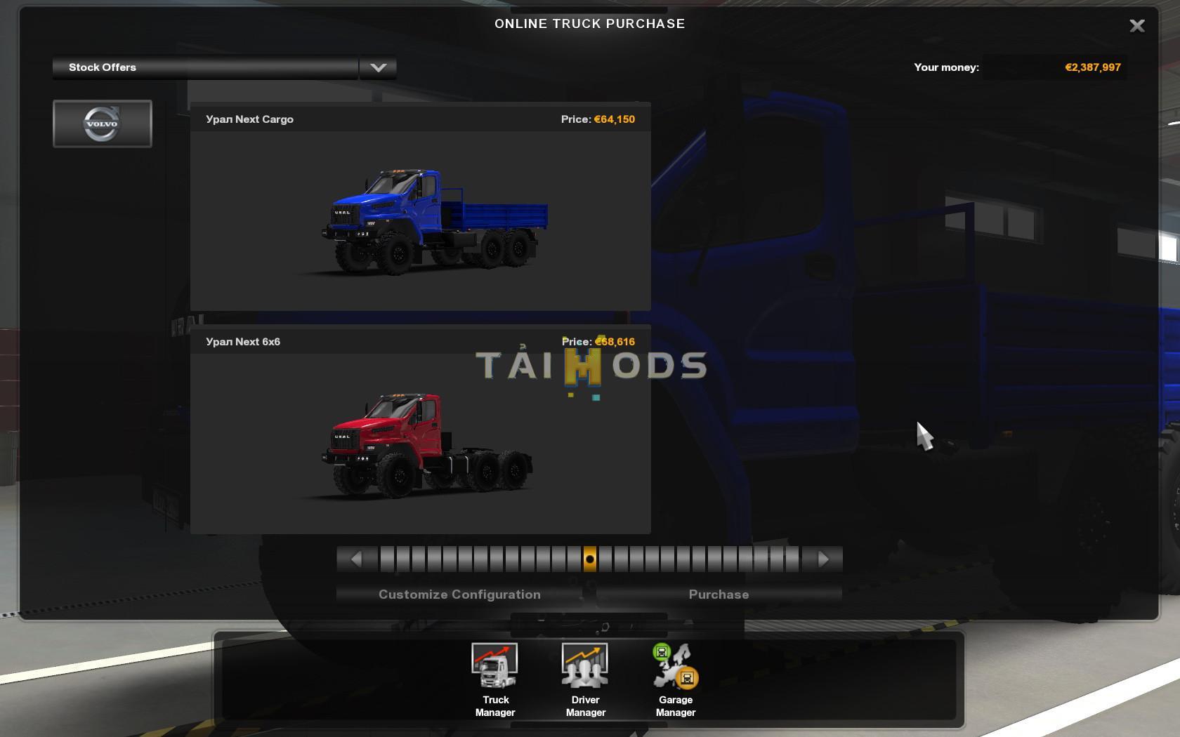 ETS2 - Ural Next Update (with Cargo Chassis) V1.5 (1.39.x)