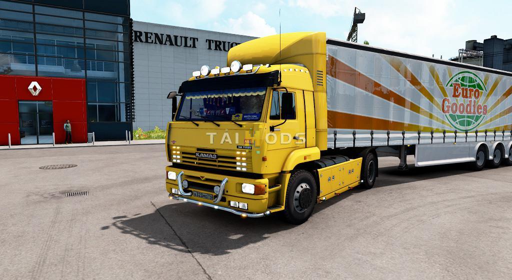 ETS2 - Kamaz 5460 V12.03.21 (1.39.x)