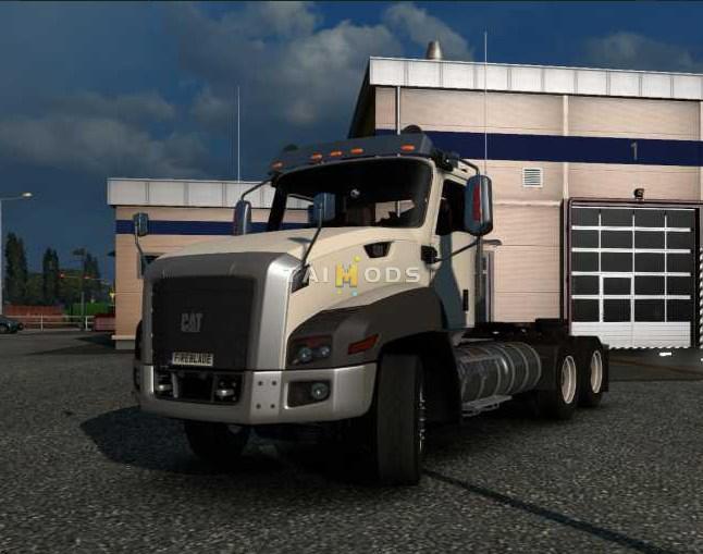 ETS2 - Cat CT660 Truck (1.40.x)