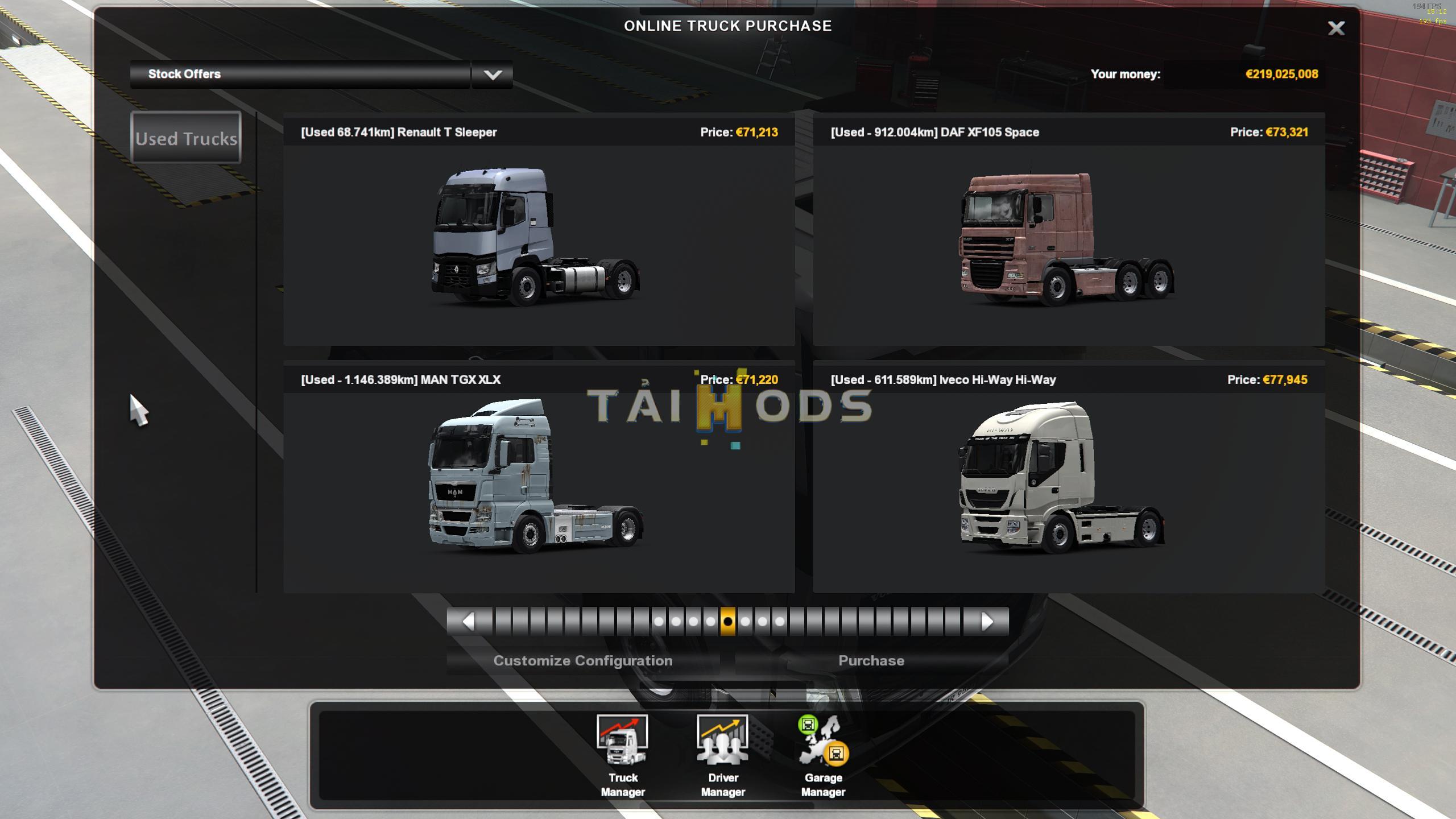 ETS2 - Used Trucks Dealer V1.5.2 (1.40.x)
