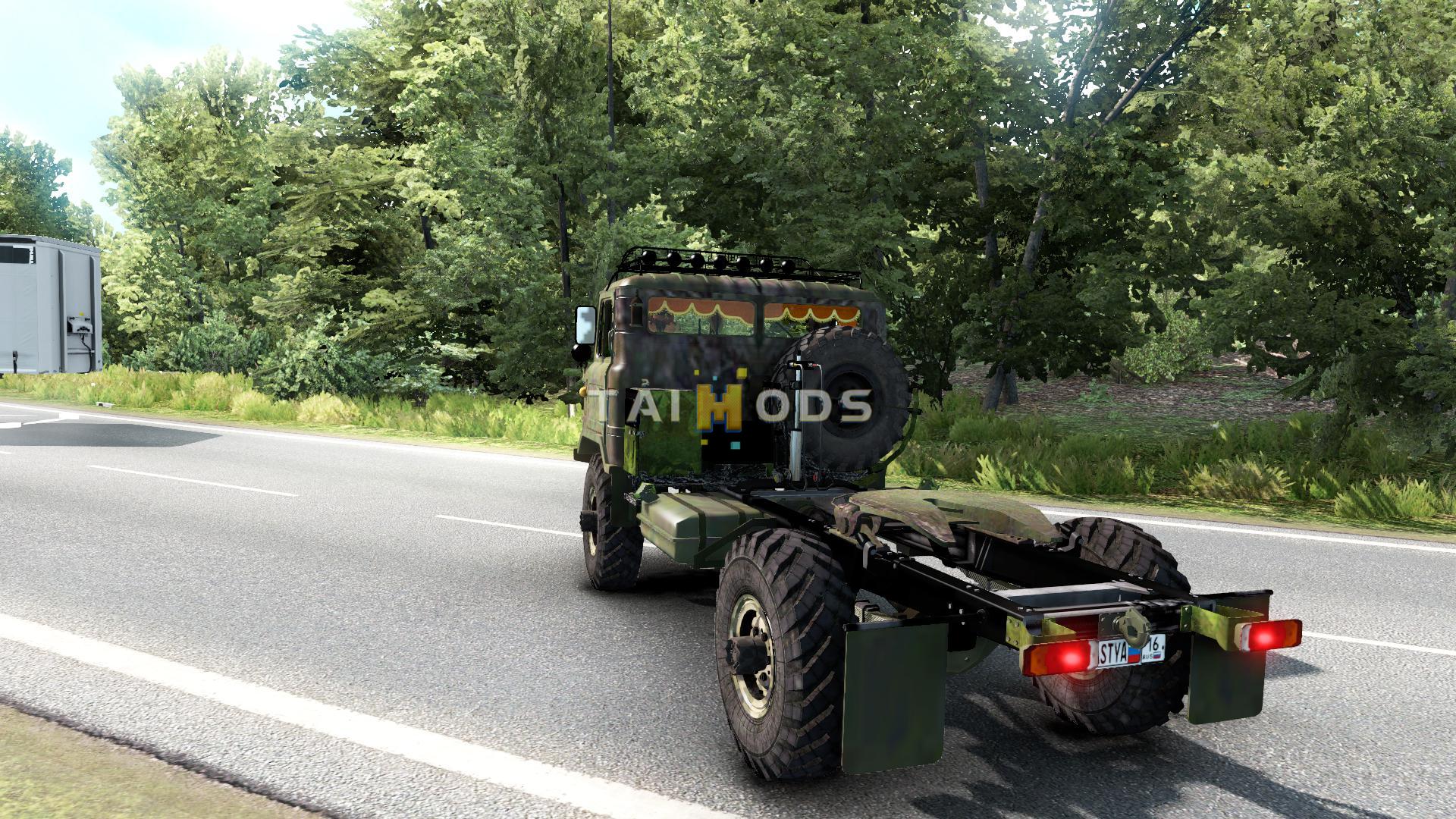 ETS2 - Gaz 66-12 - with A Winch 1985G (1.39.x)