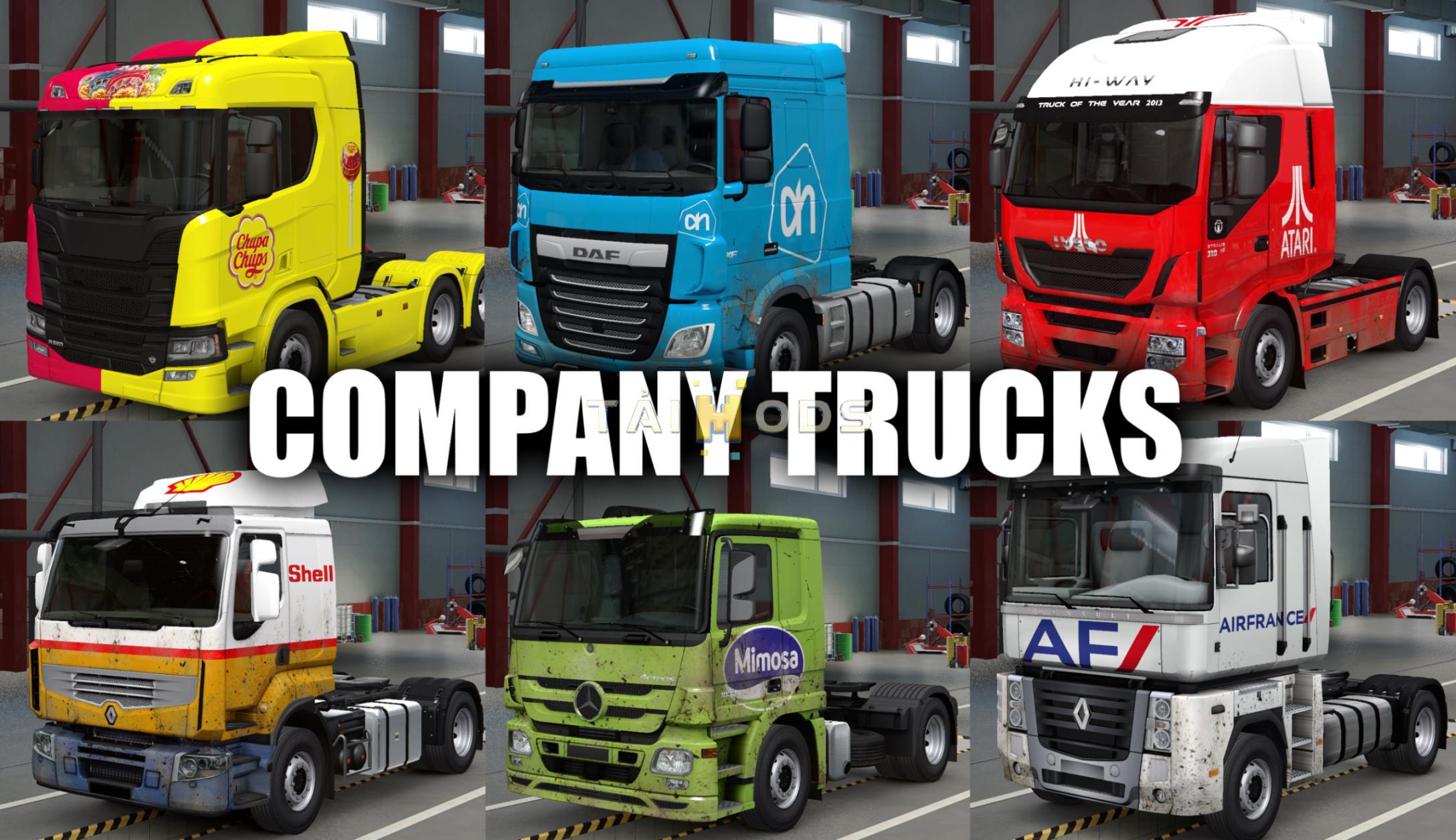 ETS2 - Used Trucks Dealer V1.5.3 (1.40.x)