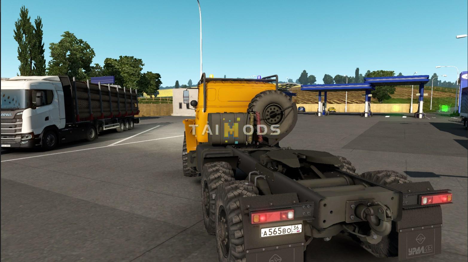 ETS2 - Ural-4320-10 Version 09.02.21 (1.40.x)