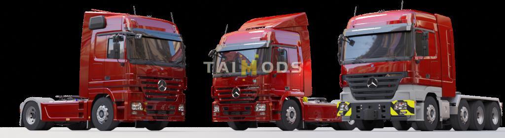 ETS2 - Mercedes-Benz Actros MP2 Truck V1.2 (1.39.x)
