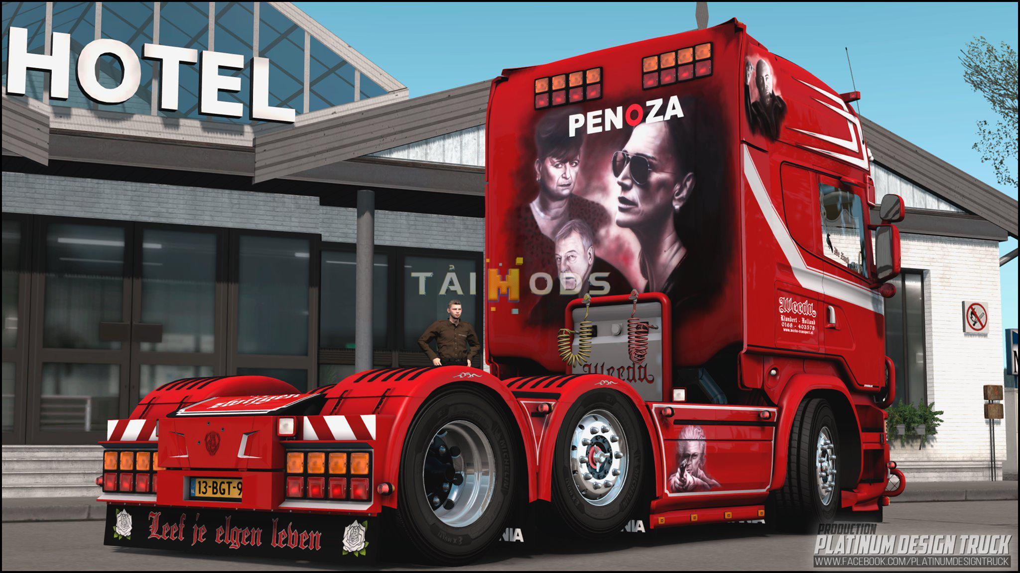 ETS2 - Scania R 500 Penoza Official Update (1.39.x)