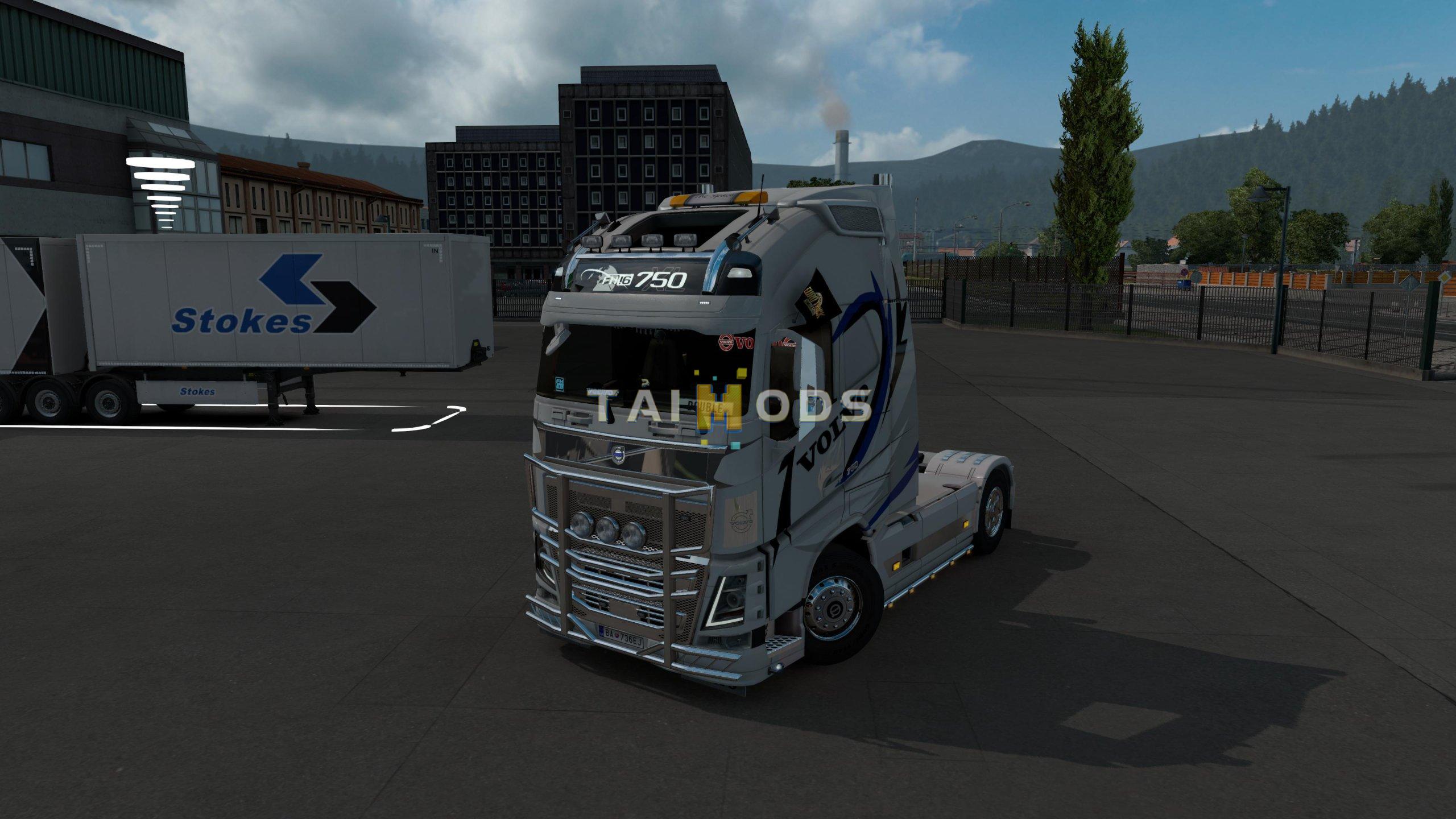 ETS2 - Quick Jobs Tuned Trucks Fixed V4.39 (1.39.x)