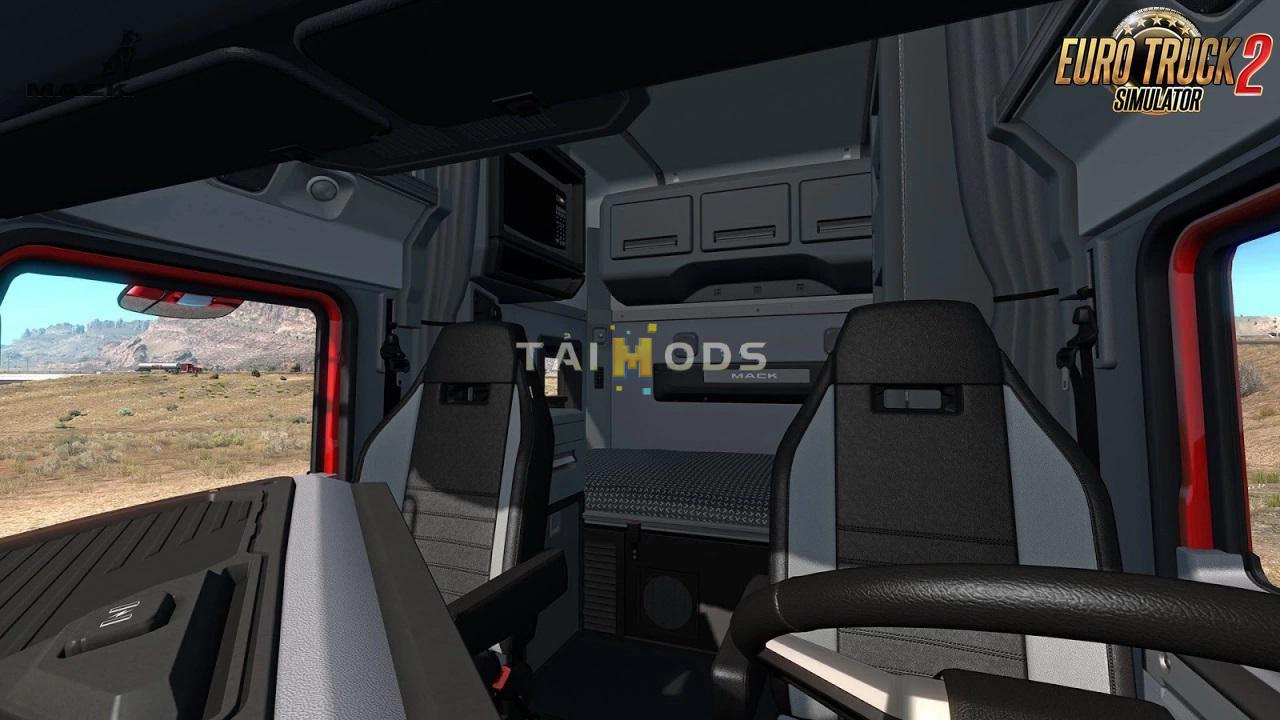 ETS2 - Mack Anthem + Interior V2.2 (1.39.x)