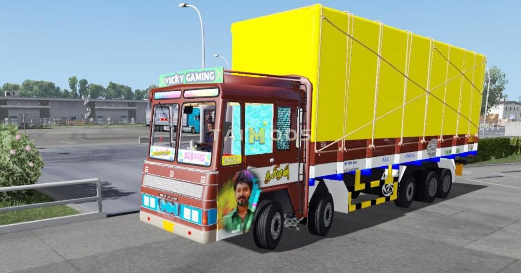 ETS2 - Leyland Indian Lorry 16 Wheels (1.39.x)