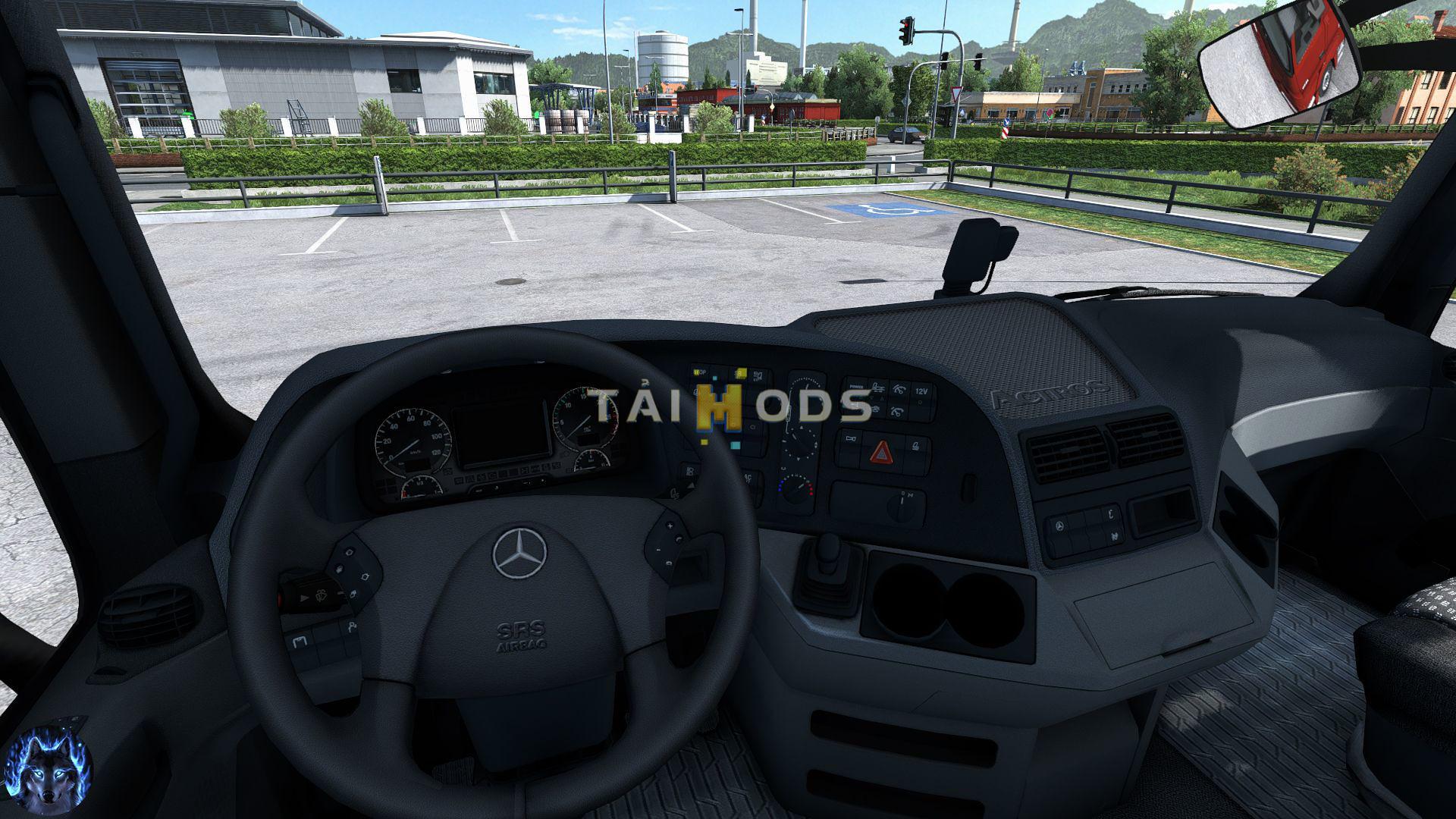 ETS2 - Mercedes Actros MP3 Reworked Truck V3.5 (1.39.x)
