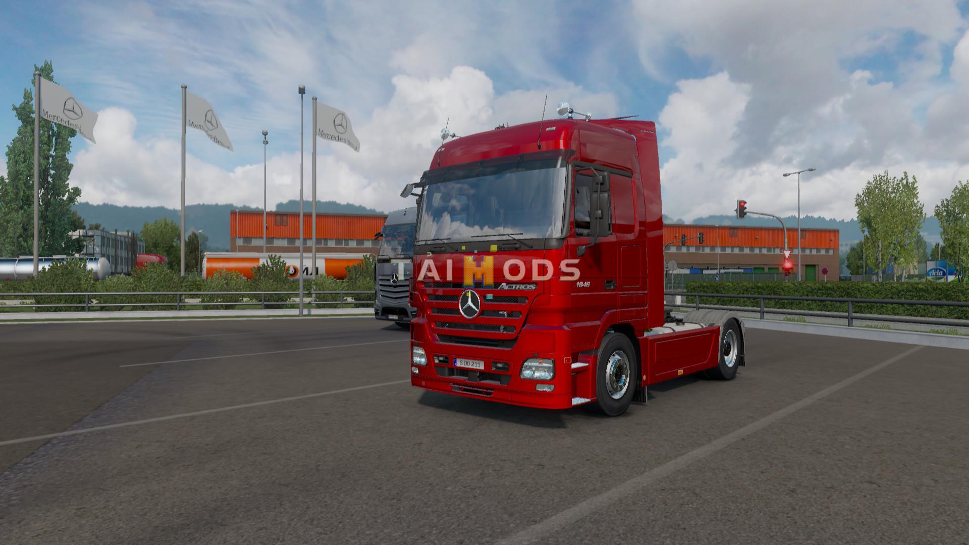 ETS2 - Mercedes-Benz Actros MP2 V1.1 (1.39.x)
