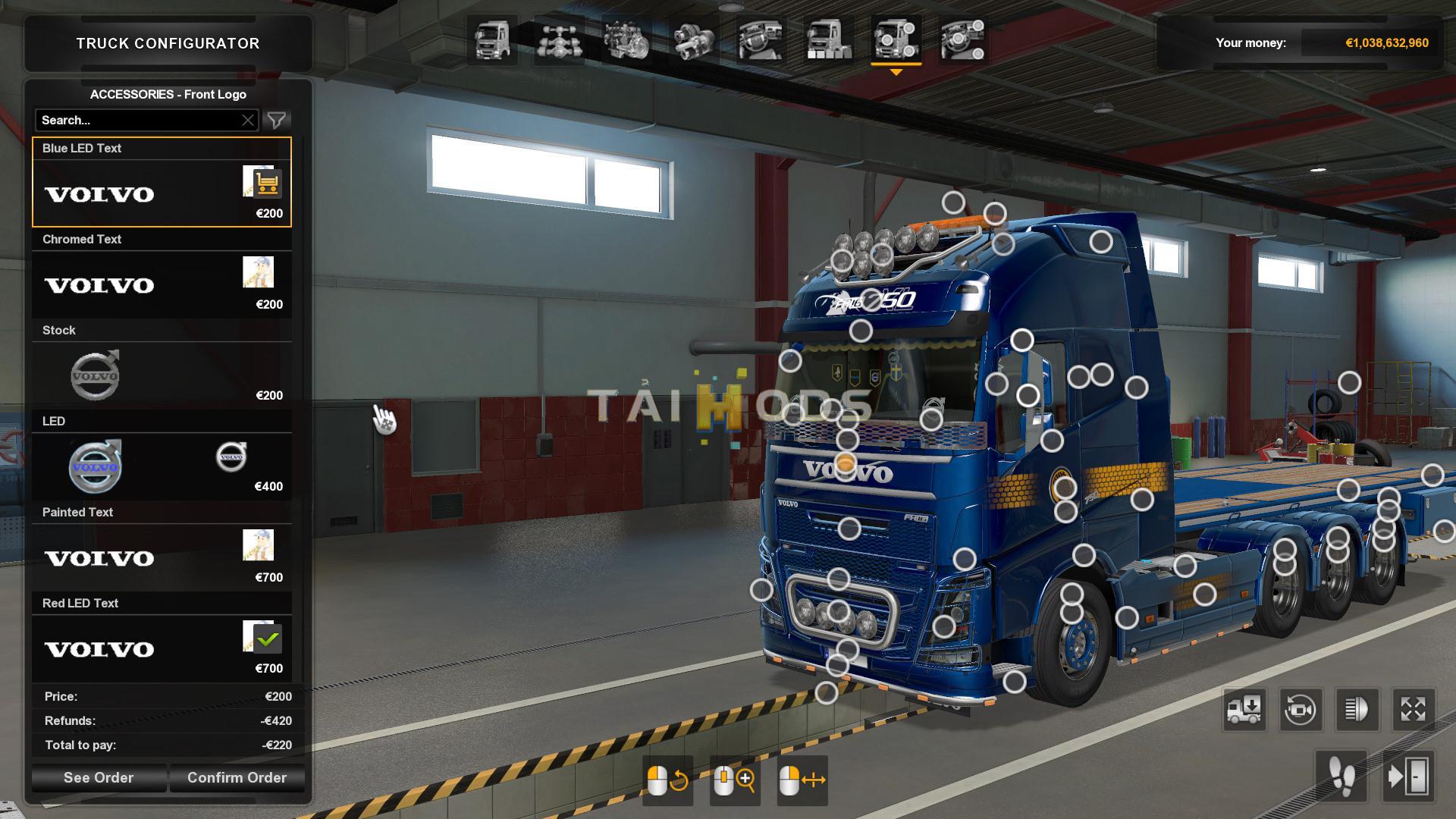 ETS2 - Volvo FH16 2012 Mega Mod (1.39.x)