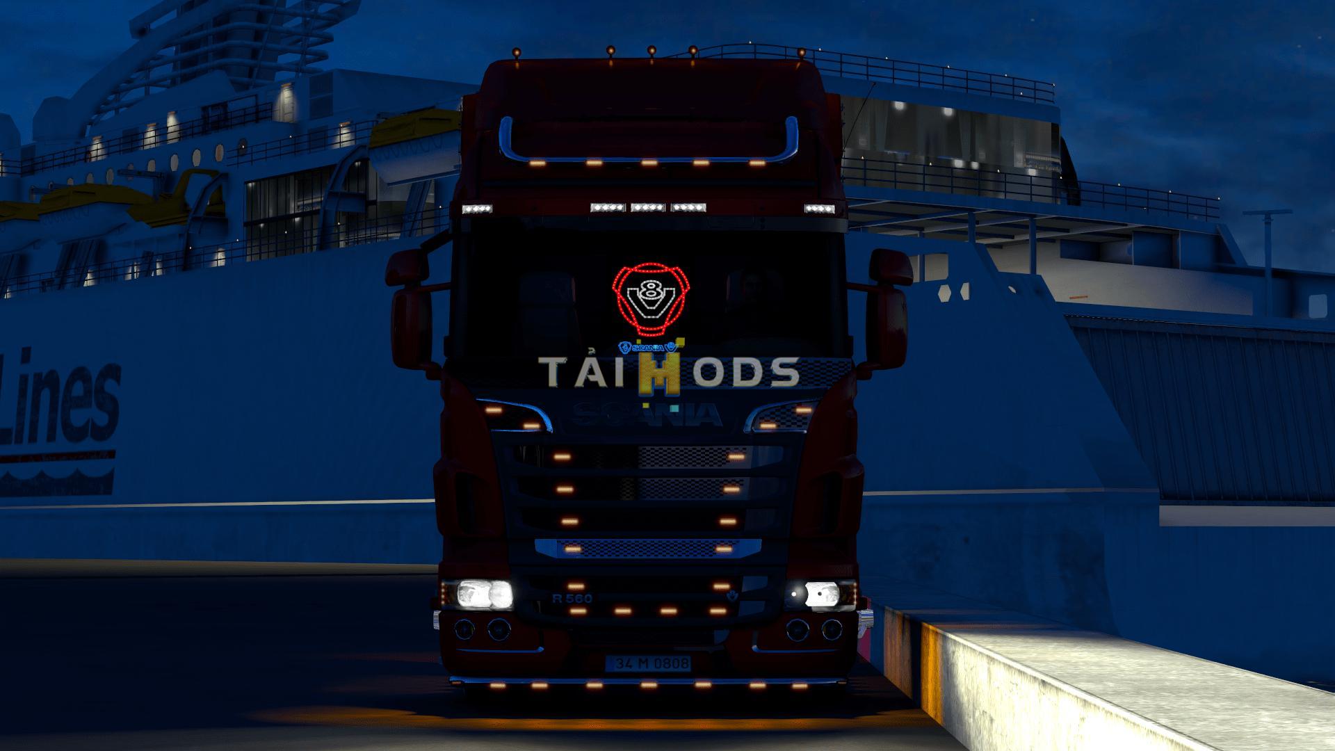 ETS2 - Scania R560 V8 Custom Truck (1.39.x)